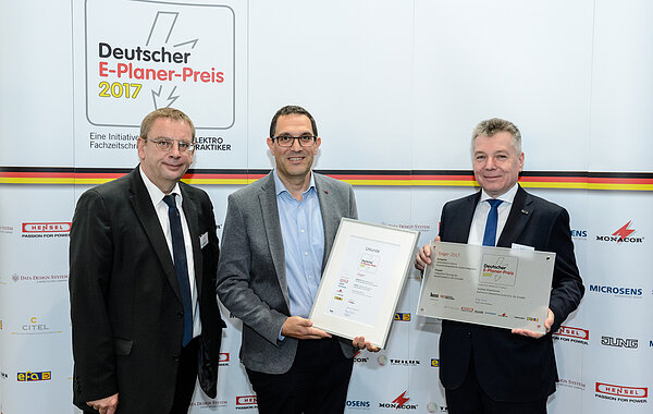 Preisverleihung "Deutscher E-Planer-Preis